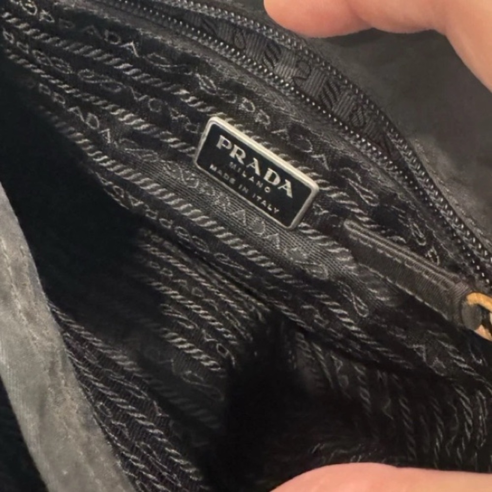 Prada Black Mini Nylon Women's Handbag - Picture 9 of 16